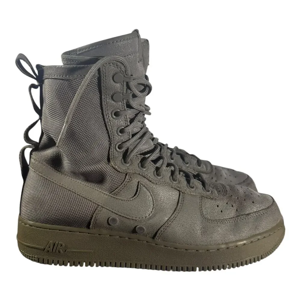 Nike Men's SF AF1 QS Dust 903270 001 Size 10 High Top Boots Gray - Picture 2 of 9